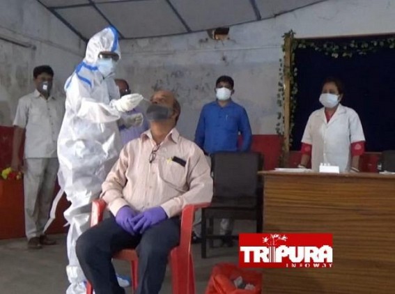 Antigen Testing started in Agartala Municipal areas with Covid Cases' Rise in the 2nd Wave Antigen Testing started in Agartala Municipal areas with Covid Cases' Rise in the 2nd Wave
